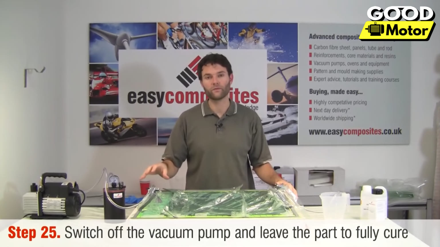 Quy trình sản xuất vật liệu định hình Composite từ sợi thủy tinh Carbon Fiberglass