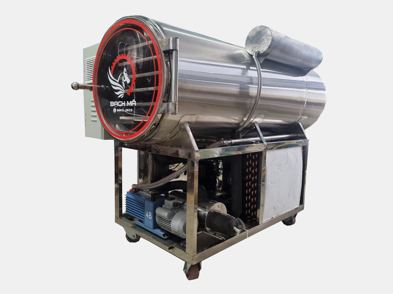 Hợp tác cung cấp bơm hút chân không cho công ty sấy thăng hoa Bạch Mã